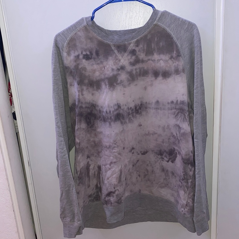 Monochrome Tie Dye Sweatshirt